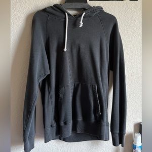 black vintage hoodie